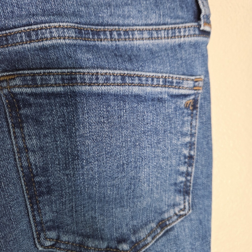 Madewell‎ Cali Demi Boot Jeans Size 25 Medium Wash Mid Rise - Picture 6 of 7
